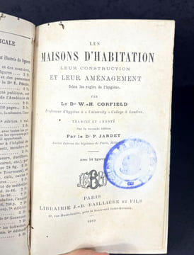 Les maisons d'habitation. Leur construction et leur aménagement [2 exemplaires de l'État du Para, Nord du Brésil]. William Henry Corfield