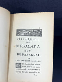 Histoire de Nicolas I, Roy du Paraguay et Empereur des Mamelus