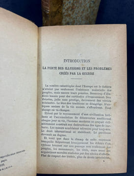 L'évolution de la matière ; Premières conséquences de la guerre (lot de 2 livres). Gustave Le Bon