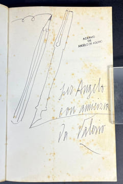 Les règles du montage [signé]. Valerio Adami