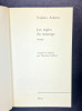 Les r&egrave;gles du montage [sign&eacute;]. Valerio Adami