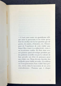 Les règles du montage [signé]. Valerio Adami