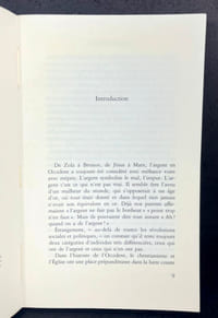 Les juifs et l'argent. Pour une métaphysique de l'argent [signé]
