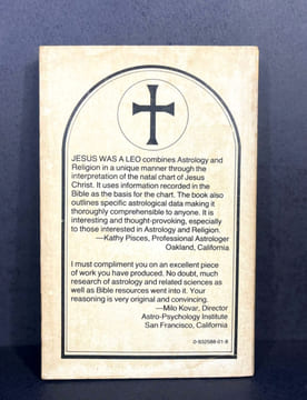 Jesus was a Leo. Frank Jakubowsky