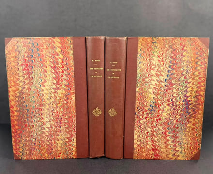 Des principes de la guerre, De la conduite de la guerre (lot de 2 livres). Maréchal Ferdinand Foch