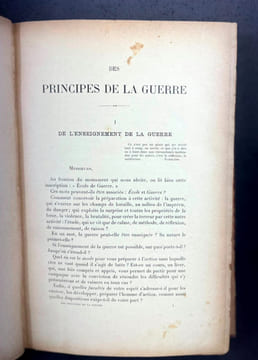 Des principes de la guerre, De la conduite de la guerre (lot de 2 livres). Maréchal Ferdinand Foch