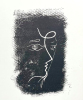 Profil de femme (M.25), 1955. George Braque