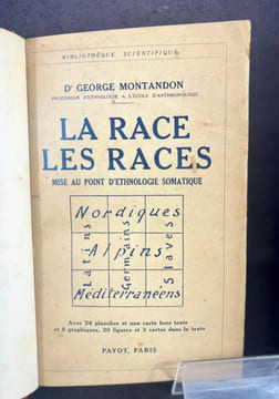 La race, les races; et L'ologénèse culturelle, Traité d'ethnologie culturelle (lot de 2 livres). George Montandon