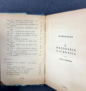 A maçonaria, seita judaica. Suas origens, sagacidade e finalidades anticristãs ("La maçonnerie, secte juive née du Talmud" en portugais brésilien)