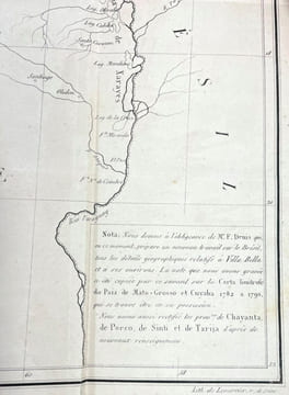 Fragment d'un voyage au centre de l'Amérique Méridionale; contenant des considérations sur la navigation de l'Amazone et de la Plata, et sur les ...
