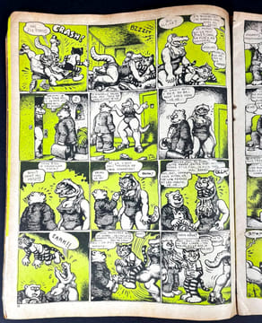 Lot de numéros de Hara-Kiri et de magazines liés au dessinateur américain Robert Crumb. Robert Crumb, Cabu, Reiser, Professeur Choron