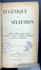 Eug&eacute;nique et s&eacute;lection. Edmond Perrier (dir.), Leonard Darwin, Charles Richet, Eug&egrave;ne Apert et al.