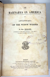 The Barnabys in America, or
Adventures of the Widow Wedded