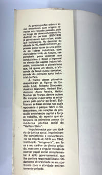 1850-1939: O Desenvolvimento da Indústria Brasileira [Le développement de l'industrie brésilienne] [assinado/signé]