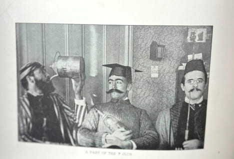 The Cornellian of 1889. Vintage University Book. Cornell University