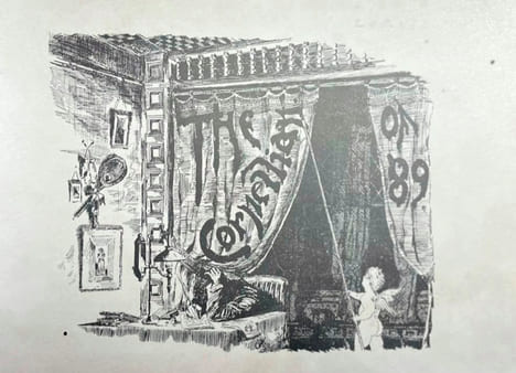 The Cornellian of 1889. Vintage University Book. Cornell University