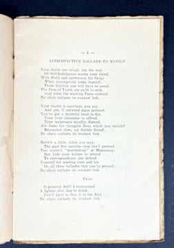 Selections from Sleight of Pen. Ballades and Other Poems. H. S. [Hugh Stewart] Mackintosh