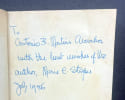 Birth Control Today. A Practical Handbook [signed w/ ephemera]. Marie Stopes