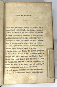 Hygiène appliquée aux mois, saisons pour conserver la santé. Indiquant les règles de conduite pour conserver la santé, prévenir les maladies et arriver sainement aux limites de la vie