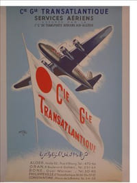 COMPAGNIE GENERALE TRANSATLANTIQUE
SERVICES AERIENS (ALGER-ORAN...)