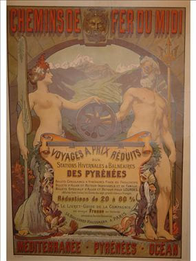 CHEMINS DE FER DU MIDI
MEDITERRANEE – PYRENEES – OCEAN. 