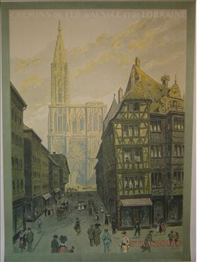 STRASBOURG
CHEMINS DE FER D’ALSACE ET DE LORRAINE. GREINER
