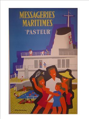 MESSAGERIES MARITIMES
« PASTEUR »
. DESALEUX Jean




