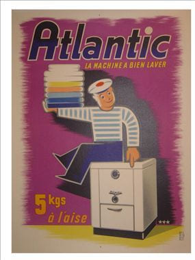 ATLANTIC
LA MACHINE A BIEN LAVER. 