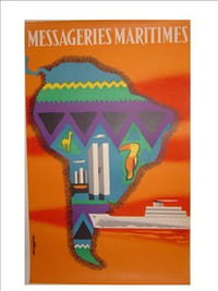 MESSAGERIES MARITIMES
(Amérique du Sud)