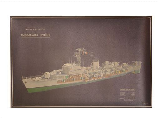 COMMANDANT RIVIERE
AVISO ESCORTEUR. MARESCHAL Y.
