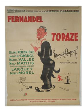 TOPAZE
FERNANDEL – PAGNOL. DUBOUT
