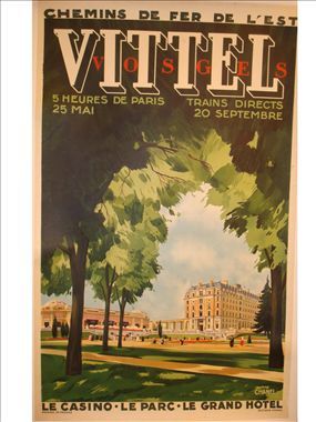VITTEL
LE CASINO – LE PARC – LE GRAND HOTEL
CHEMINS DE FER DE L’EST. CHANEL
