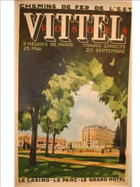 VITTEL
LE CASINO – LE PARC – LE GRAND HOTEL
CHEMINS DE FER DE L’EST