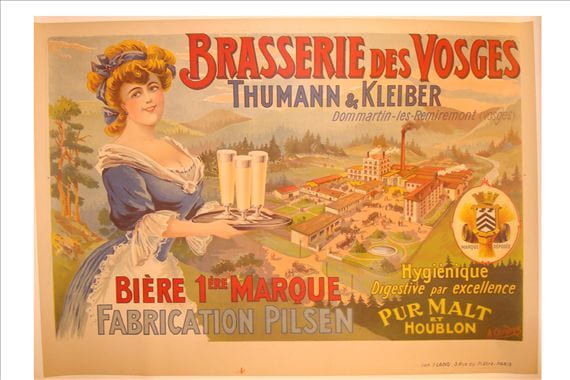 BRASSERIE DES VOSGES
THUMANN & KLEIBER
DOMMARTIN-LES-REMIREMONT (VOSGES). QUENDRAY A.
