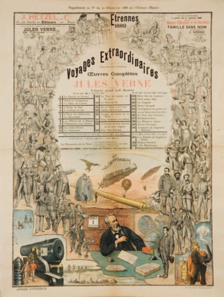 VOYAGES EXTRAORDINAIRES
ŒUVRES COMPLETES DE JULES VERNE
ETRENNES 1889. VERNE Jules