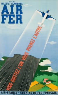 AIR FER
AIR FRANCE et CHEMINS DE FER FRANÇAIS