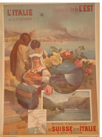 L’ITALIE par le ST GOTHARD
Chemins de fer de L’EST
