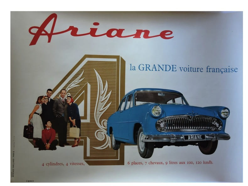 ARIANE 4
La GRANDE voiture fran&ccedil;aise. 