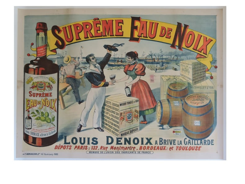 SUPR&Ecirc;ME EAU DE NOIX
LOUIS DENOIX A BRIVE LA GAILLARDE. 