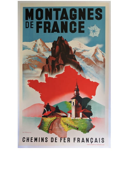 MONTAGNES DE FRANCE. PONTY Max