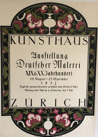 KUNSTHAUS AUSSTELLUNG
DEUTSCHER MALEREI
ZURICH