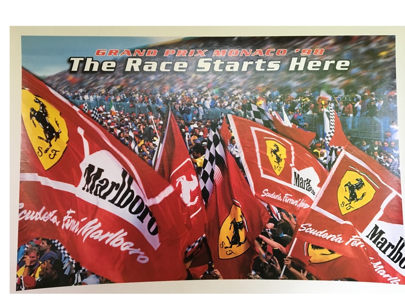 GRAND PRIX MONACO ‘ 98
The Race Starts Here
Ferrari. 