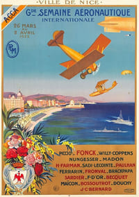 NICE PLM
GRANDE SEMAINE AERONAUTIQUE INTERNATIONALE
26 MARS AU 2 AVRIL 1922