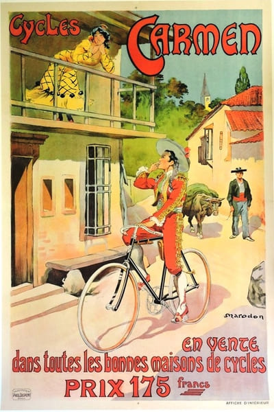 CYCLES CARMEN. MARODON Maurice