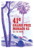 41ème GRAND PRIX DE MONACO 1983
12/15 MAI
. LECOMTE