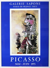 EXPOSITION PICASSO
GALERIE SAPONE – NICE