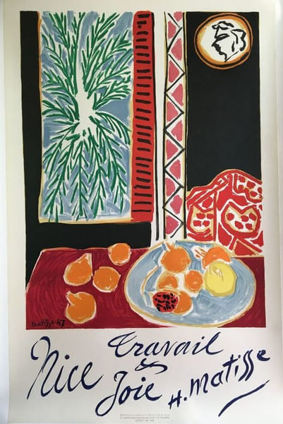 NICE
TRAVAIL ET JOIE
. MATISSE Henri