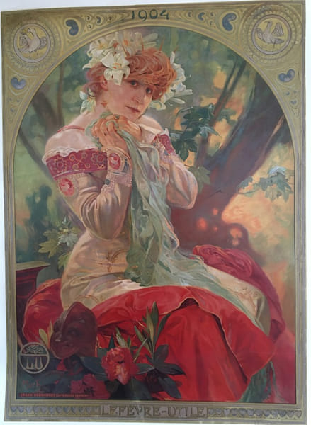 LEFEVRE-UTILE
SARAH BERNHARDT (LA PRINCESSE LOINTAINE). MUCHA Alphonse