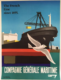 THE FRENCH LINE SINCE 1855
COMPAGNIE GENERALE MARITIME