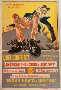 QUEL CONFORT !
Je me chausse aux AMERICAN SHOE STORES “NEW YORK”